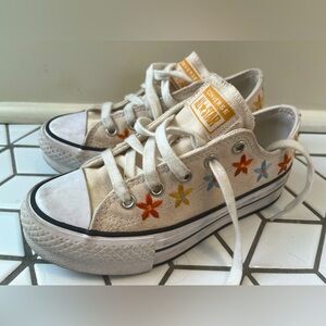 Converse All Star US Size 13 With Floral Pattern